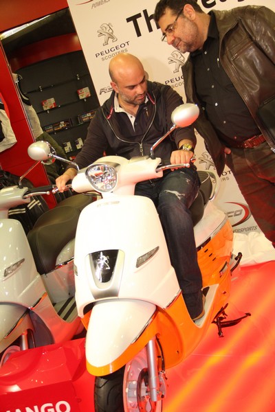 Launch of Peugeot Django Scooters by Rymco